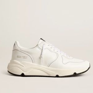 Golden Goose Women’s bio-based Running Sole with white star and heel tab